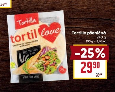 Tortilla pšeničná