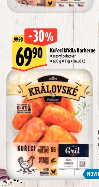 Kuřecí křídla Barbecue