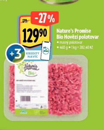 Nature's Promise Bio Hovězí polotovar