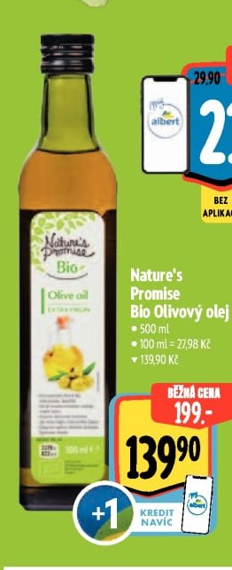 Nature's Promise Bio Olivový olej
