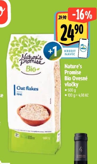 Nature's Promise Bio Ovesné vločky