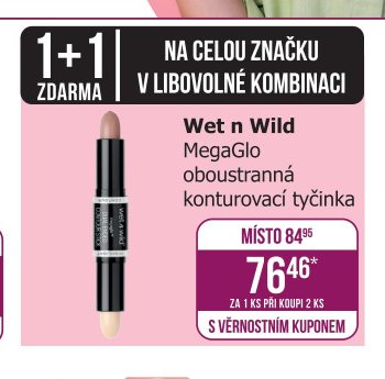 Wet n Wild MegaGlo oboustranná konturovací tyčinka