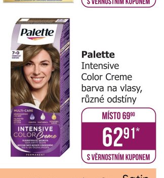 Palette Intensive Color Creme barva na vlasy, různé odstíny