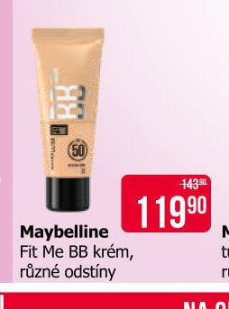 Maybelline Fit Me BB krém, různé odstíny
