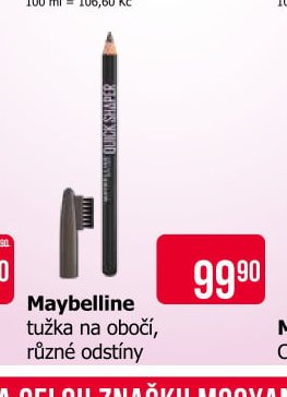 Maybelline tužka na obočí, různé odstíny