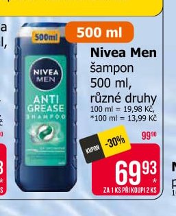 Nivea Men šampon 500 ml