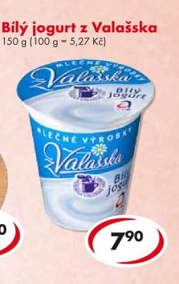 Bílý jogurt z Valašska