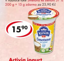 Smetana na vaření 12 %