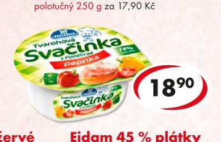 Tvarohová svačinka z Poděbrad