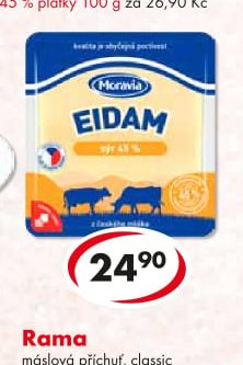 Eidam 45 % plátky