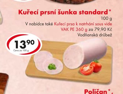 Kuřecí prsní šunka standard