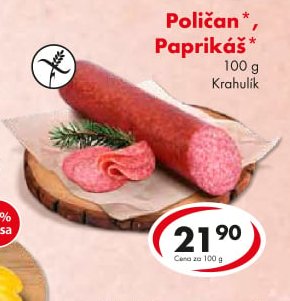 Poličan, Paprikáš