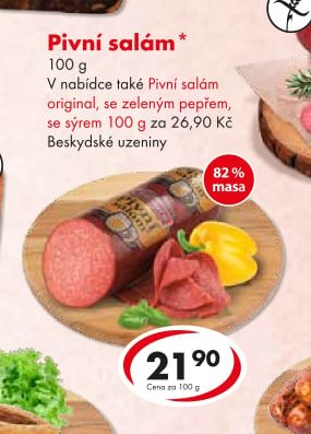 Pivní salám
