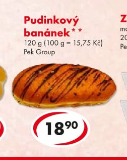 Pudinkový banánek