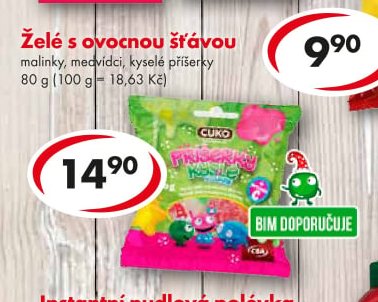 Želé s ovocnou šťávou