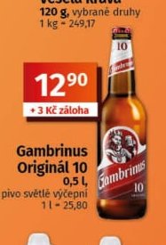Gambrinus Originál 10