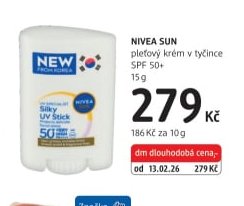 NIVEA SUN pleťový krém v tyčince