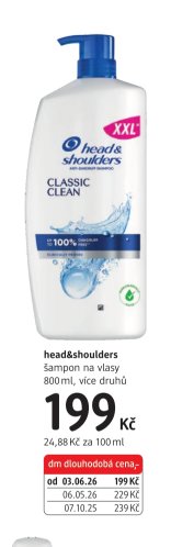 head&shoulders šampon na vlasy