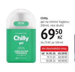 Chilly gel na intimní hygienu
