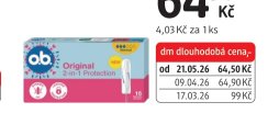 o.b. Original tampony normal