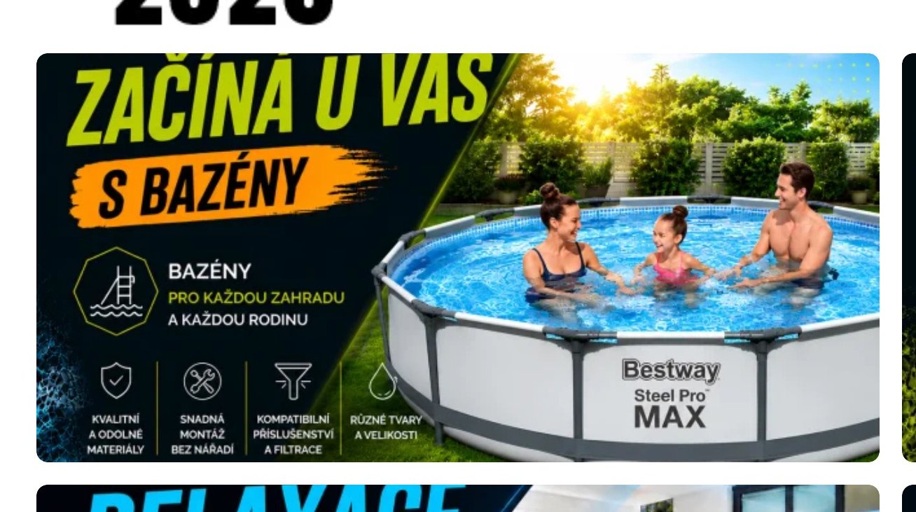 Bestway Steel Pro MAX Bazény
