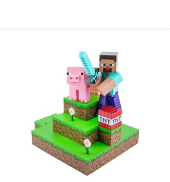 Minecraft Steve a prase