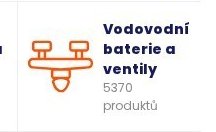 Vodovodní baterie a ventily - KOUPELNY Ptáček akcniletaky.com