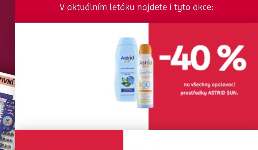 ASTRID SUN opalovací prostředky