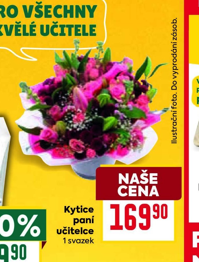 Kytice paní učitelce