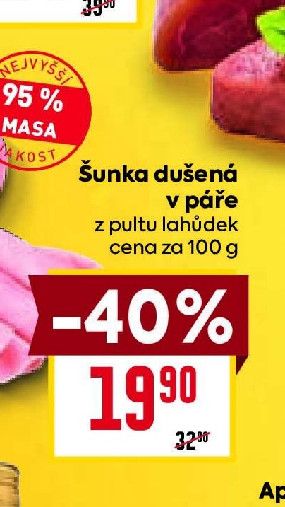Šunka dušená v páře