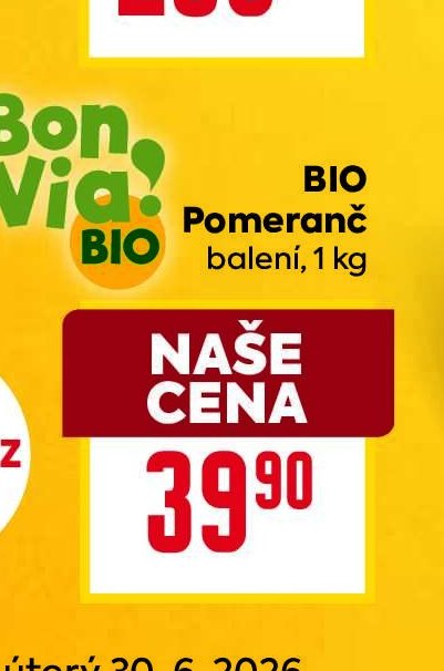 BIO pomeranč