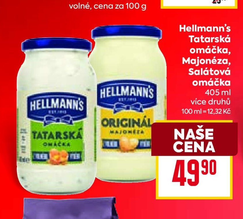 Hellmann's Tatarská omáčka, Majonéza