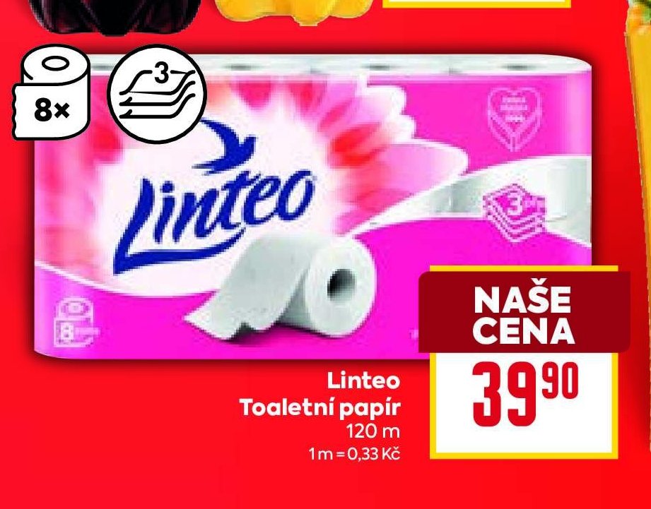 Linteo Toaletní papír