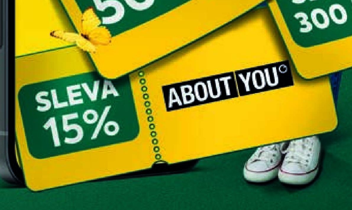 ABOUT YOU - SLEVA 15%