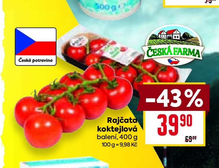 Rajčata koktejlová