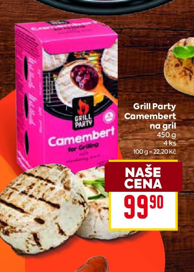 Grill Party Camembert