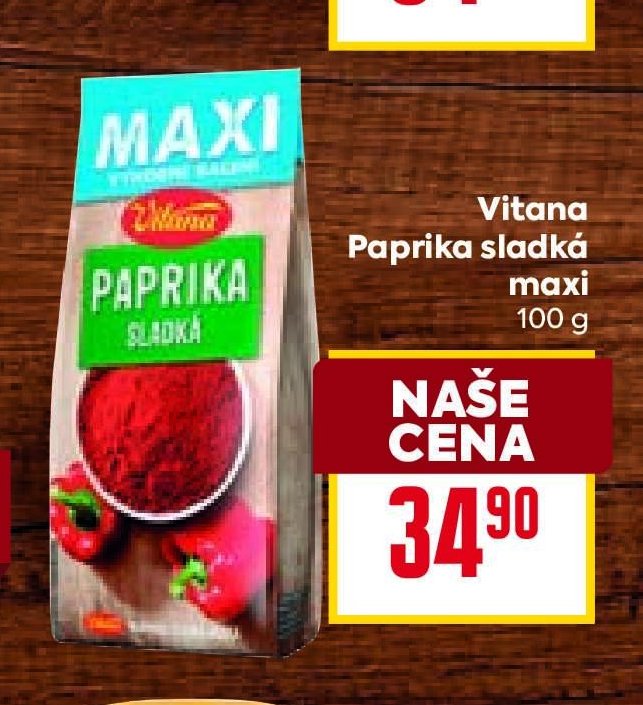 Vitana Paprika sladká maxi