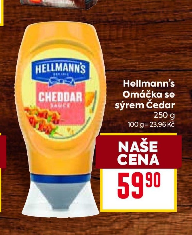 Hellmann's Omáčka se sýrem Čedar