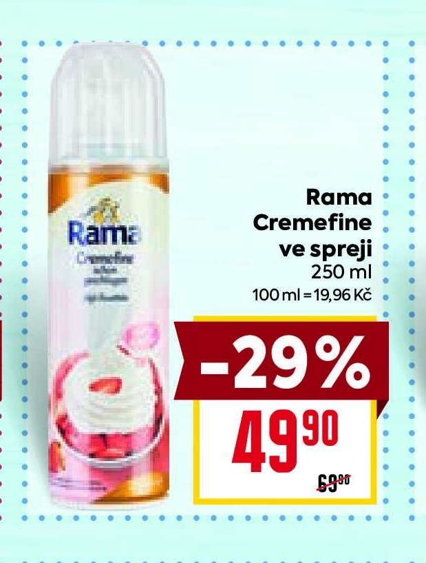 Rama Cremefine ve spreji 250 ml
