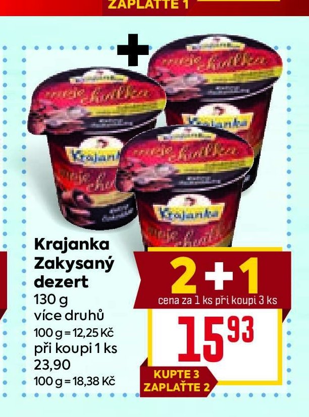 Krajanka Zakysaný dezert