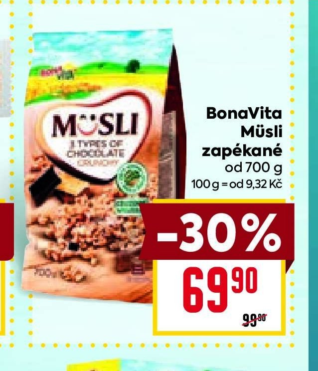 BonaVita Müsli zapékané