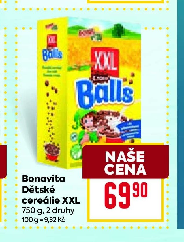 BonaVita Dětské cereálie XXL