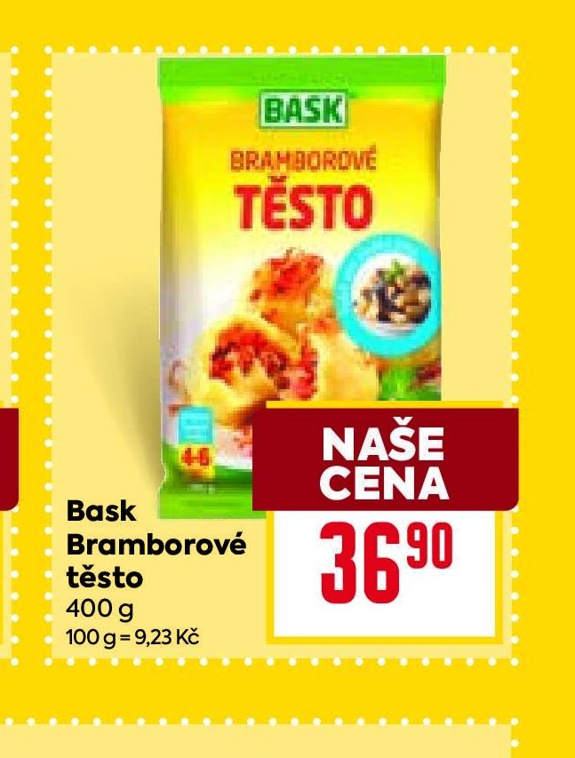 Bask Bramborové těsto