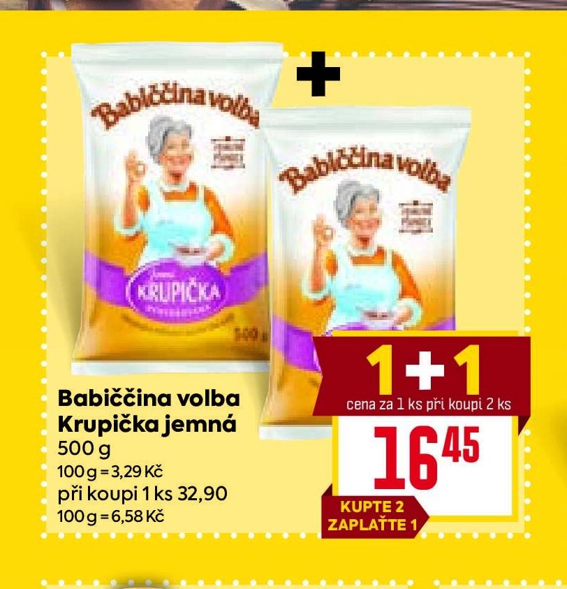 Babiččina volba Krupička jemná