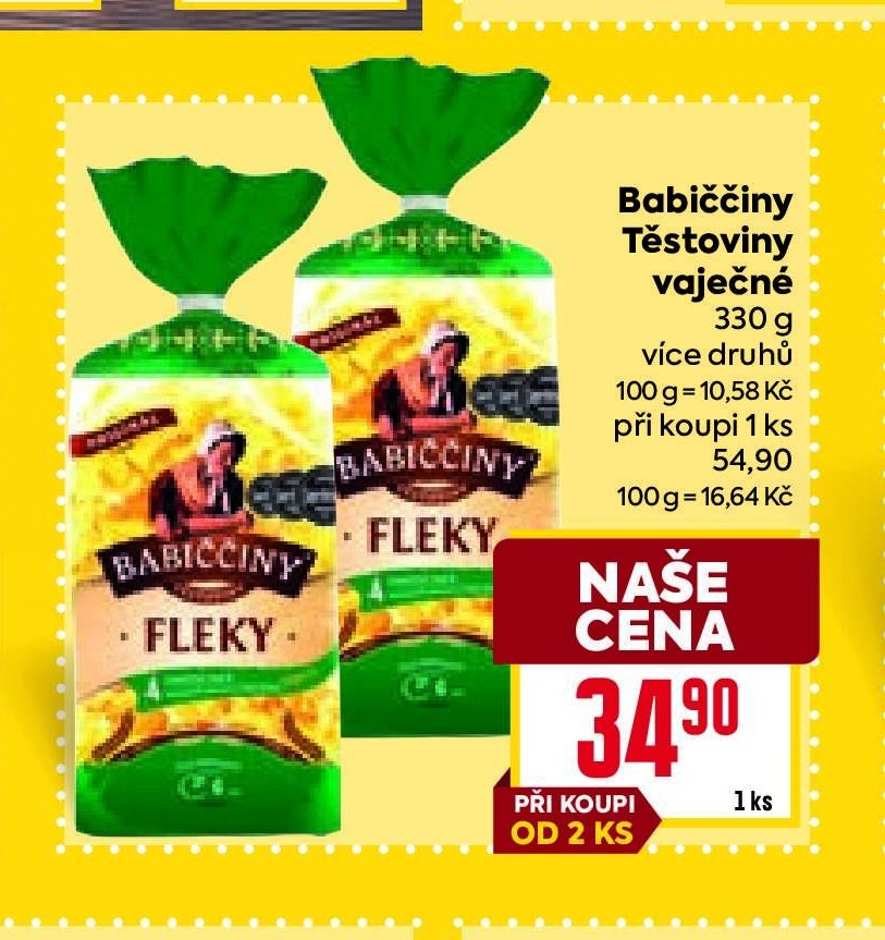 Babiččiny těstoviny vaječné