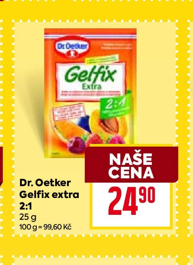 Dr. Oetker Gelfix extra 2:1