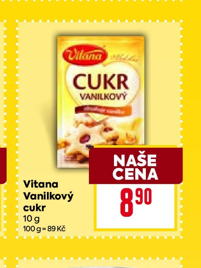 Vitana Vanilkový cukr