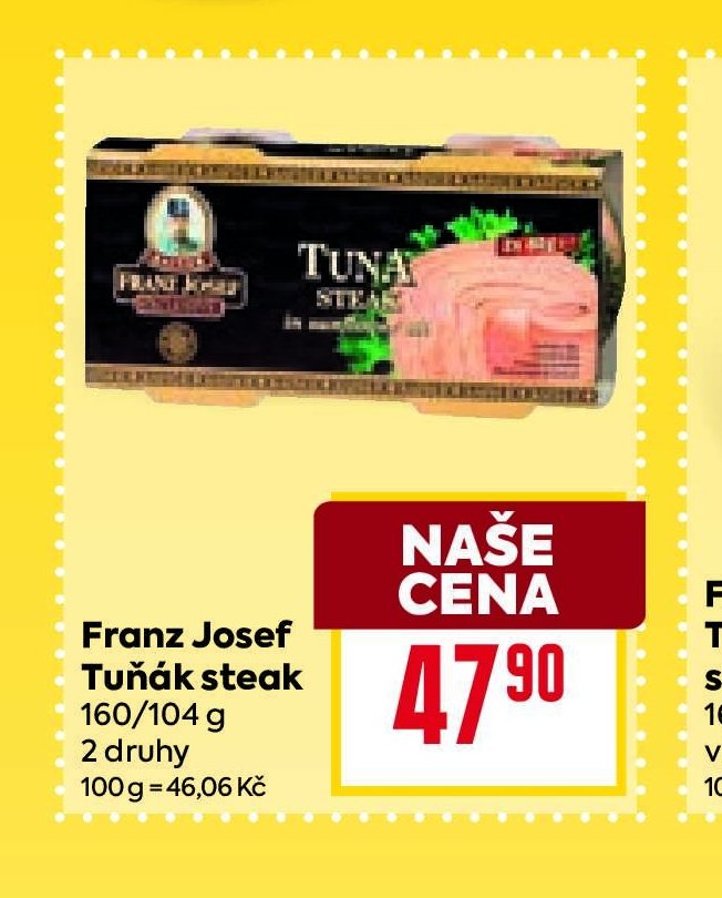 Franz Josef Tuňák steak