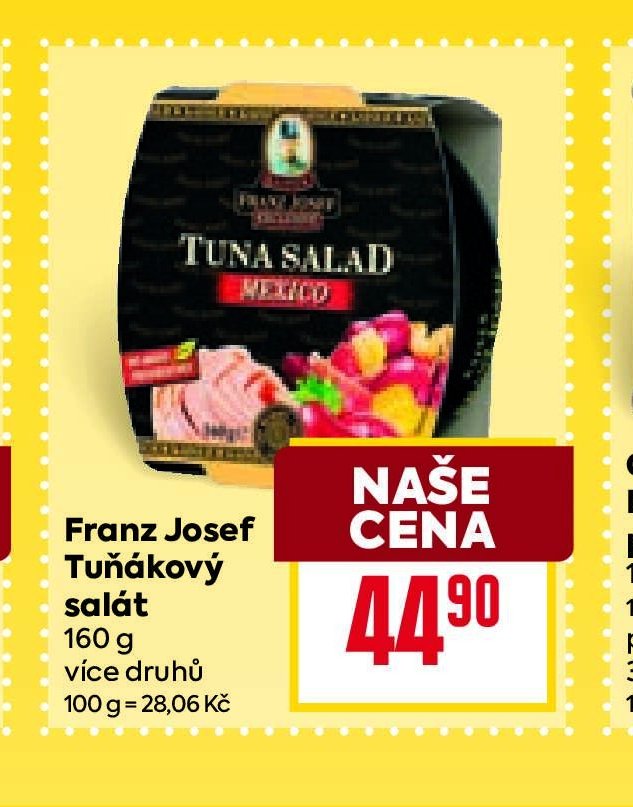 Franz Josef Tuňákový salát