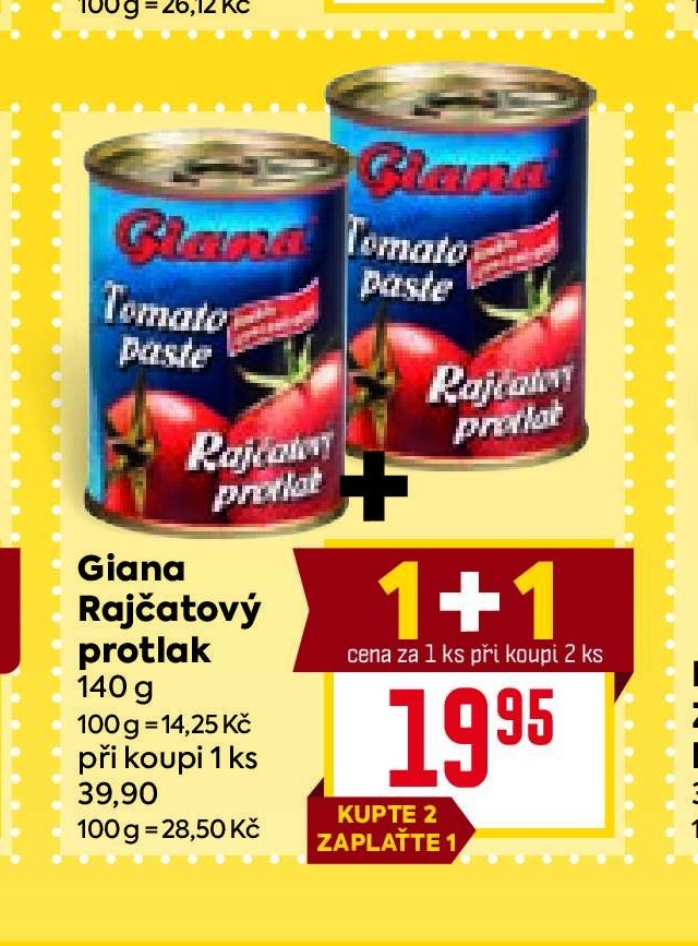 Giana Rajčatový protlak